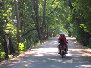 Balade à moto à Mandalay